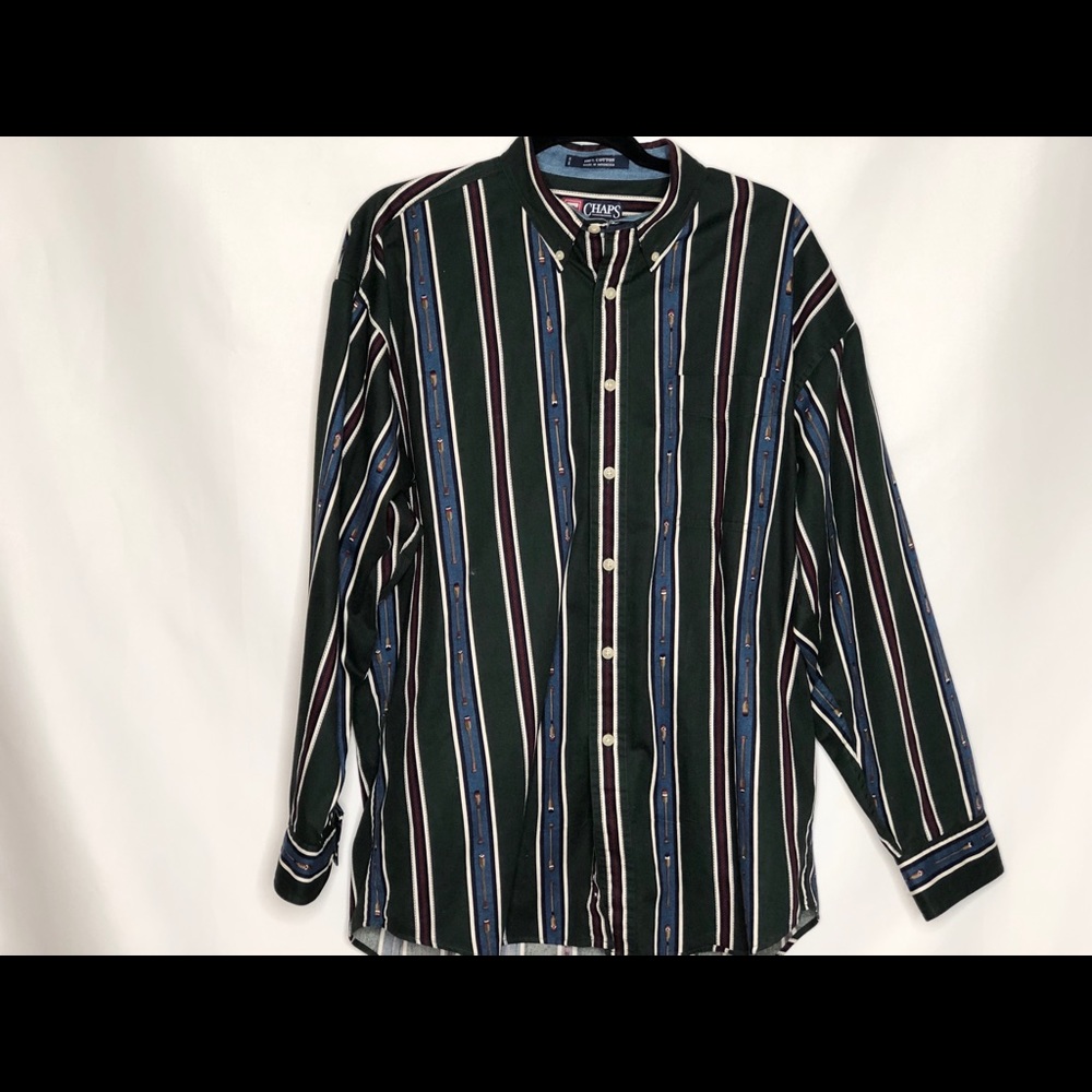 Multi-Colored Stripped Chaps Ralph Lauren
